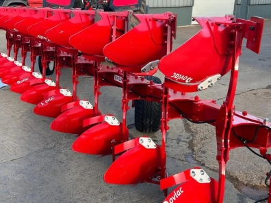 Ovlac 9+1+1 11 furrow reversible shallow plough