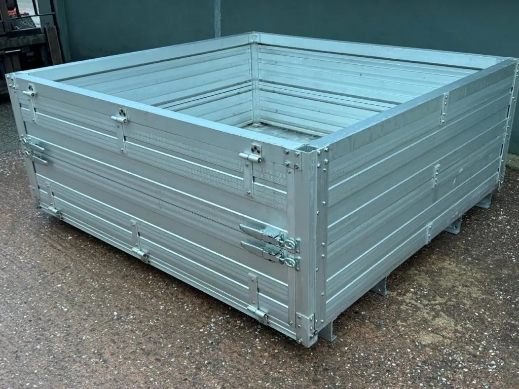 Aluminium drop side body