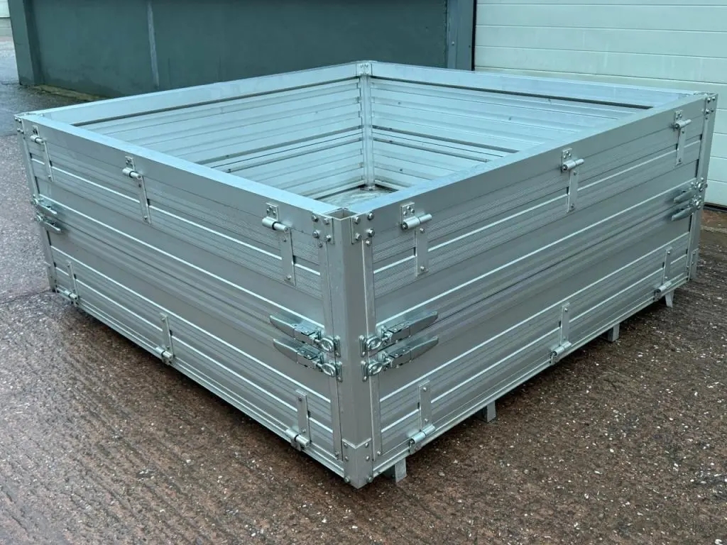 Aluminium drop side body