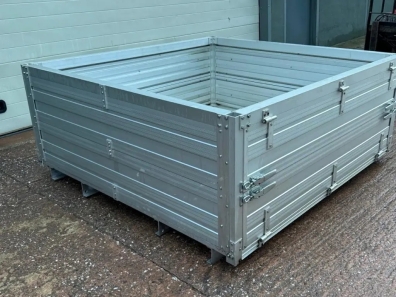 Aluminium drop side body