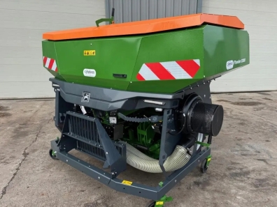 Amazone Avant 6002-2 power harrow drill with FTender 2200 front hopper