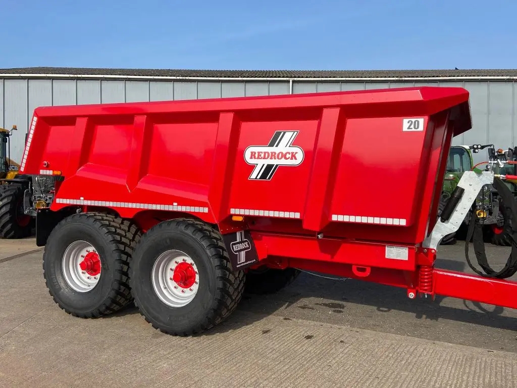 Redrock 20 ton high tip dump trailer