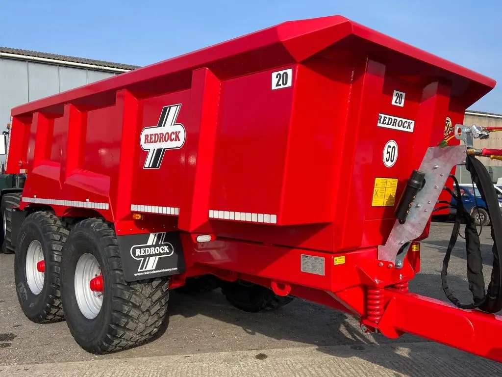 Redrock 20 ton high tip dump trailer