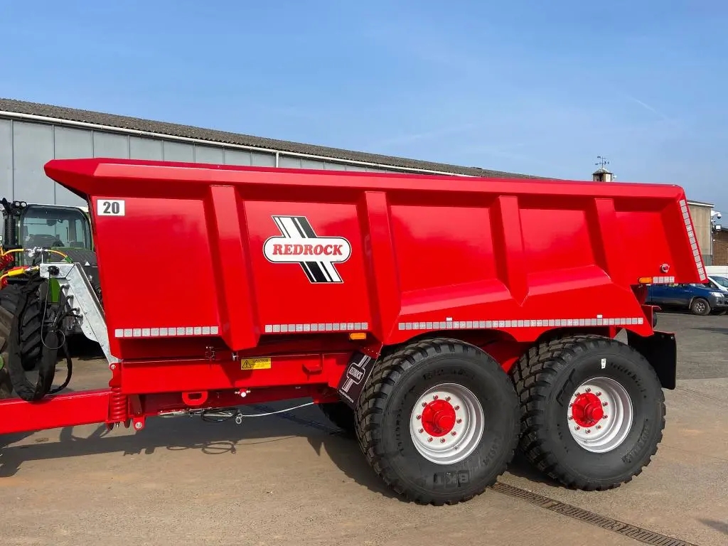 Redrock 20 ton high tip dump trailer