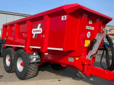 Redrock 20 ton high tip dump trailer