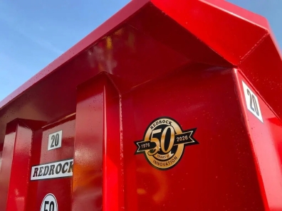 Redrock 20 ton high tip dump trailer