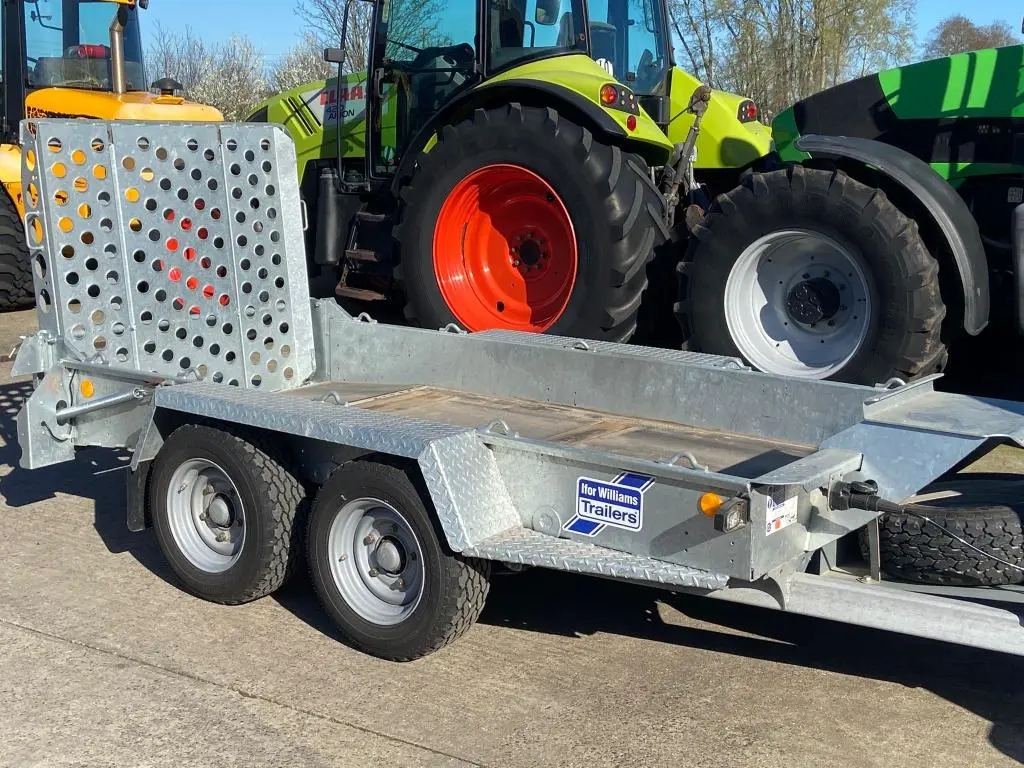 Ifor Williams GH94 plant trailer