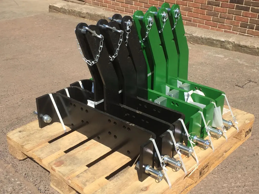 Zuidberg front linkage weight frame carriers