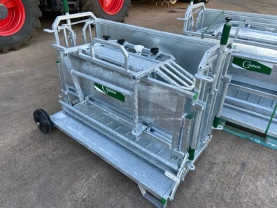 Condon Engineering sheep turn over crate