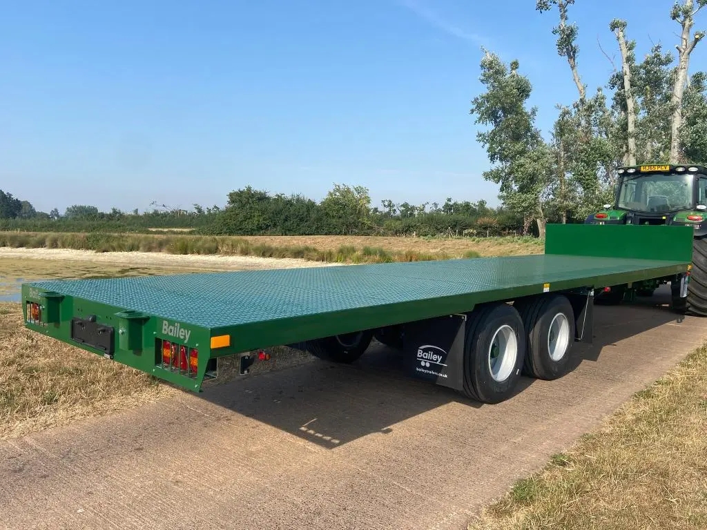 Bailey 12 ton flat trailer
