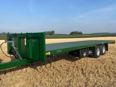 Bailey 12 ton flat trailer