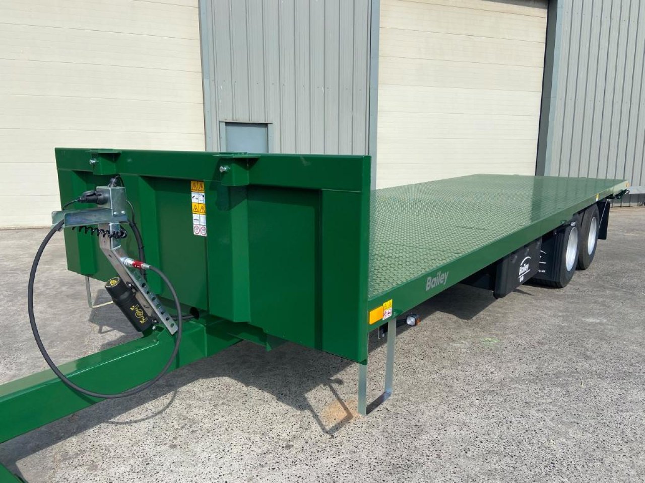 Bailey 10 ton flat trailer
