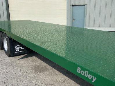 Bailey 10 ton flat trailer